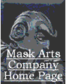 Masks for Theatre Dance Film Productions Button