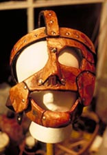 Mankind Mask just after it was completed