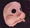 raw neoprene arlecchino mask